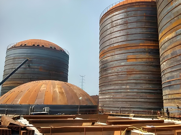 布拖焦粉钢板仓